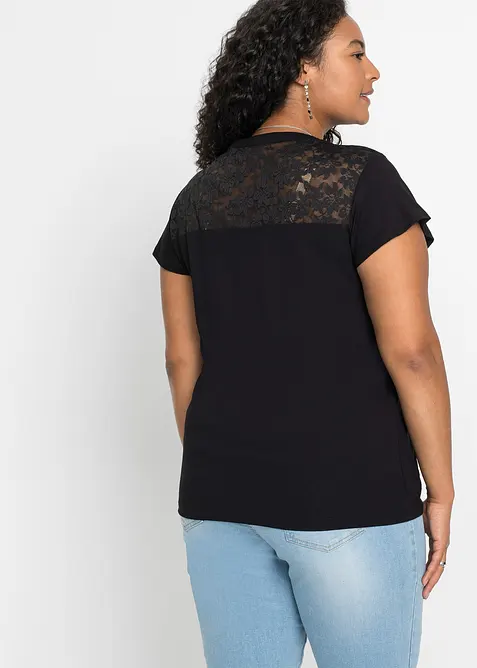 Henley tričko z visk&oacute;zov&eacute; směsi, bonprix