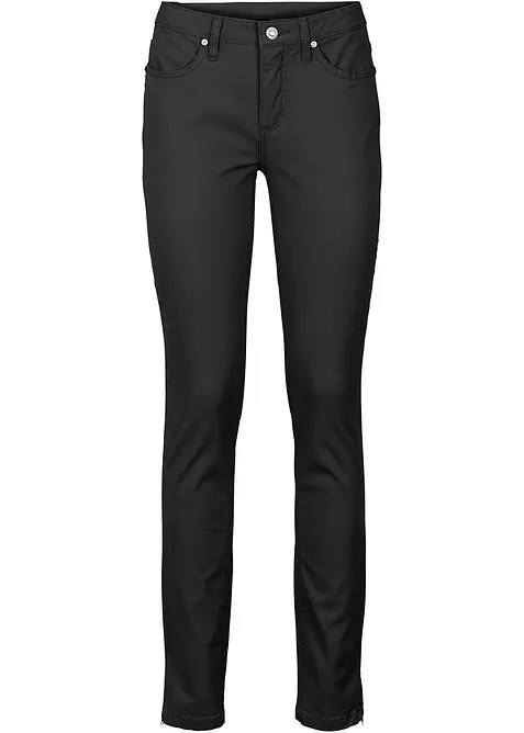 Zkrácené Skinny džíny, Mid Waist, bonprix