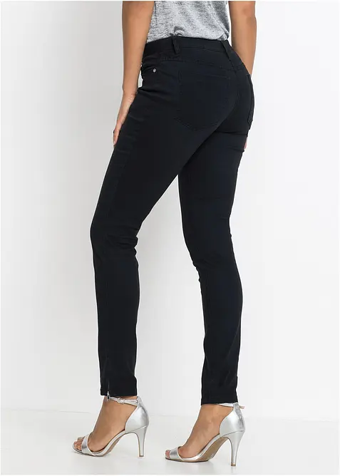 Zkrácené Skinny džíny, Mid Waist, bonprix