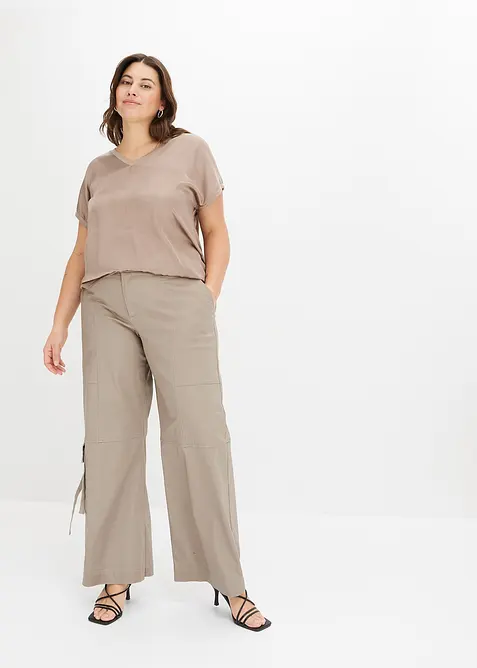 Tričko z viskózové směsi, bonprix