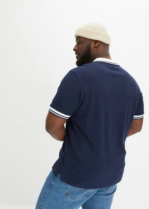 Polo triko z piké materiálu, z čisté organické bavlny, bonprix