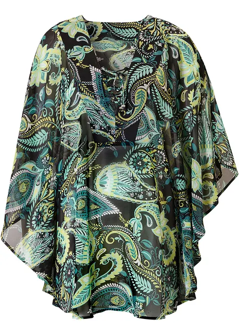 Plážová tunika z lehkého šifonu, bonprix