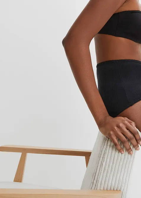 Vysok&eacute; kalhotky z lehk&eacute; bavlny (4 ks v balen&iacute;), bonprix