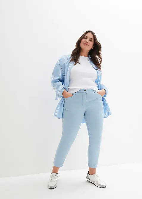 Zkr&aacute;cen&eacute; keprov&eacute; kalhoty ve vzhledu Used, bonprix