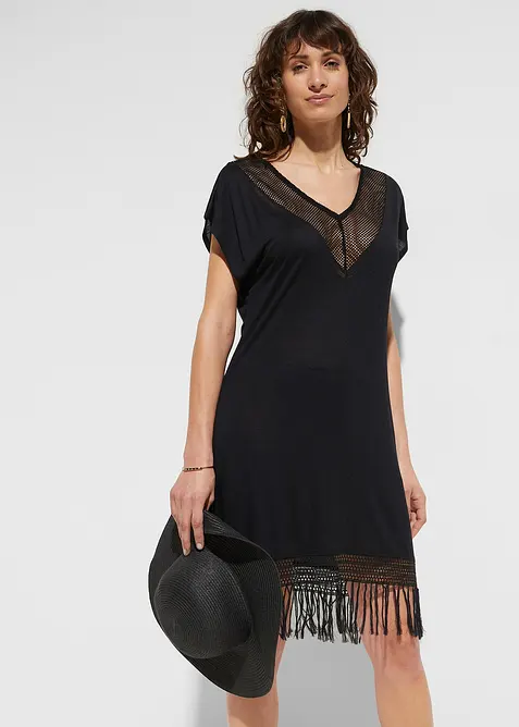 Transparentn&iacute; pl&aacute;žov&eacute; &scaron;aty z visk&oacute;zy, bonprix