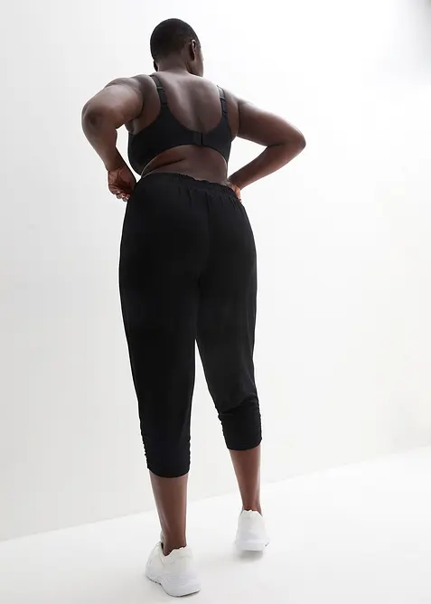 Harémové kalhoty s řasením na dolním okraji, bonprix