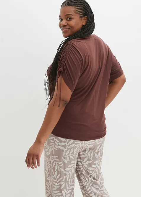 Triko ze spl&yacute;vav&eacute; visk&oacute;zy, bonprix