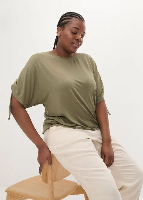 Triko ze splývavé viskózy, bonprix