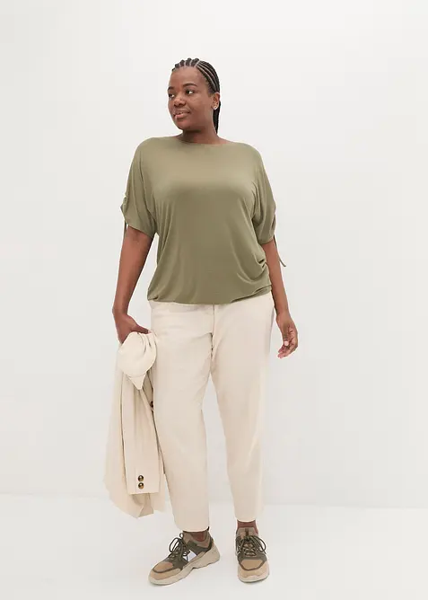 Triko ze splývavé viskózy, bonprix