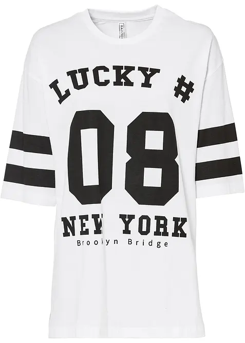 Oversize triko z čisté organické bavlny, bonprix