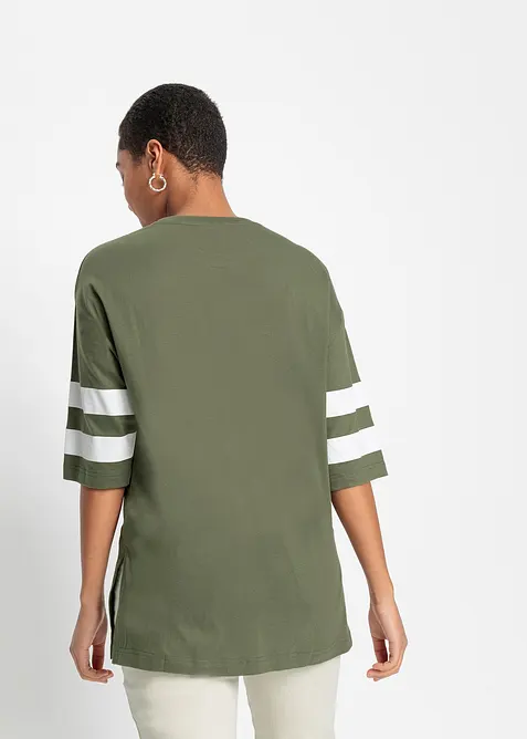 Oversize triko z čist&eacute; organick&eacute; bavlny, bonprix