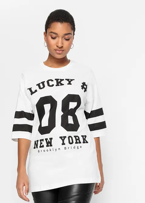 Oversize triko z čisté organické bavlny, bonprix