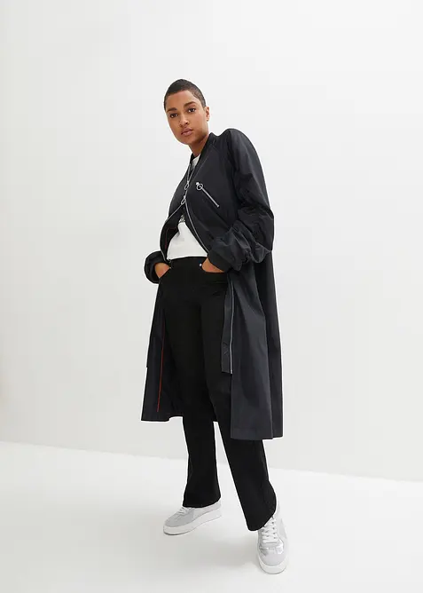 Bluz&oacute;nov&yacute; kab&aacute;t s pleten&yacute;m l&iacute;mcem, bonprix