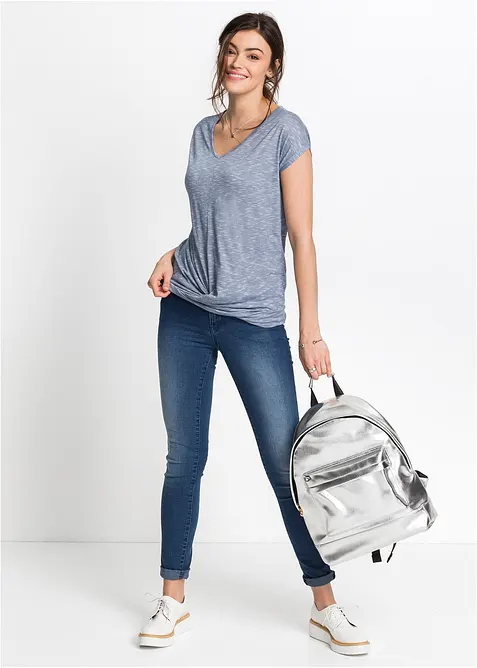 Tričko z visk&oacute;zov&eacute; směsi, bonprix