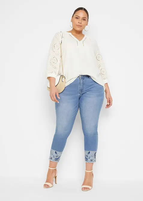 Tunika ze vzdu&scaron;n&eacute;ho mu&scaron;el&iacute;nu, bonprix