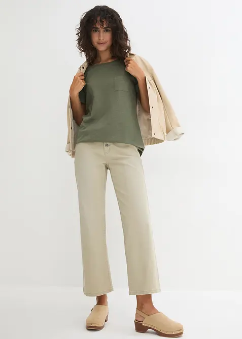 Tričko z čist&eacute; organick&eacute; bavlny, bonprix