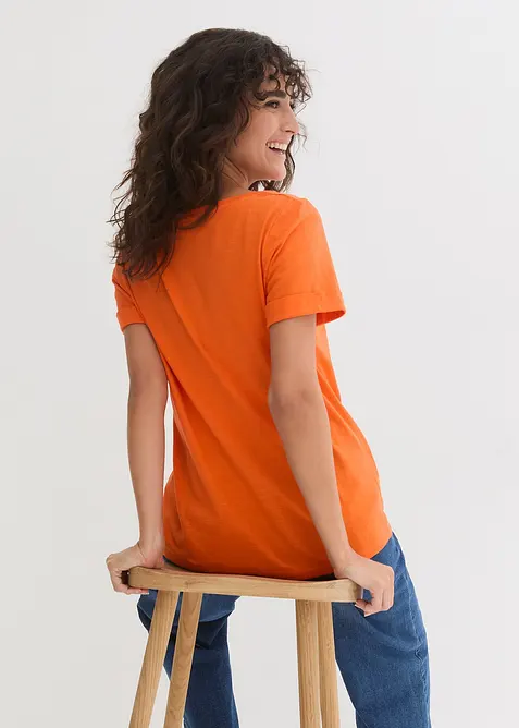 Tričko z čist&eacute; organick&eacute; bavlny, bonprix