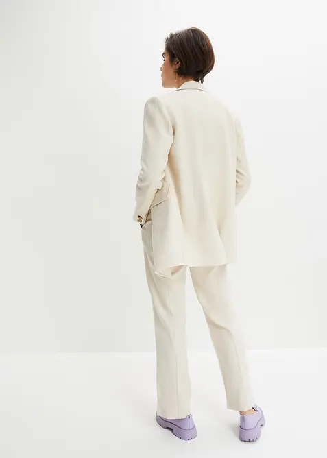 Dlouhý blejzr ze směsi lnu a viskózy, bonprix