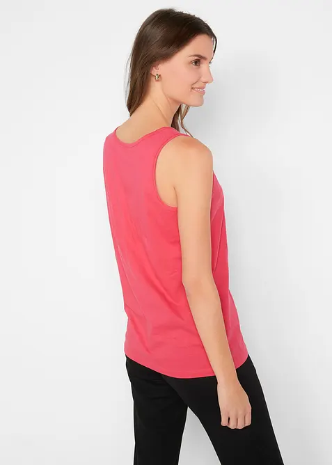 Dlouh&yacute; top z čist&eacute; bavlny (5 ks v balen&iacute;), bonprix