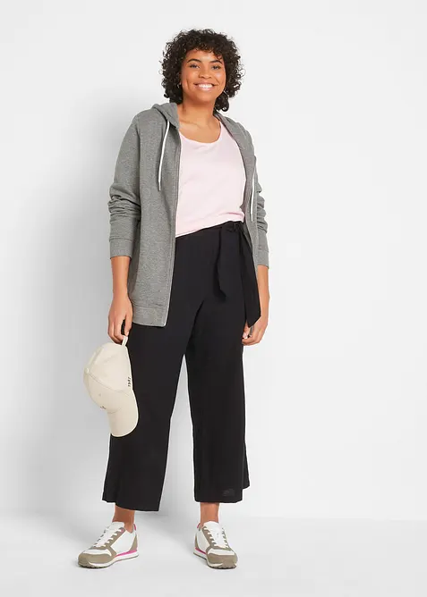 Dlouh&yacute; top z čist&eacute; bavlny (5 ks v balen&iacute;), bonprix