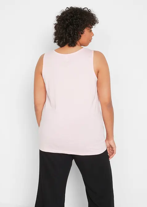 Dlouh&yacute; top z čist&eacute; bavlny (5 ks v balen&iacute;), bonprix