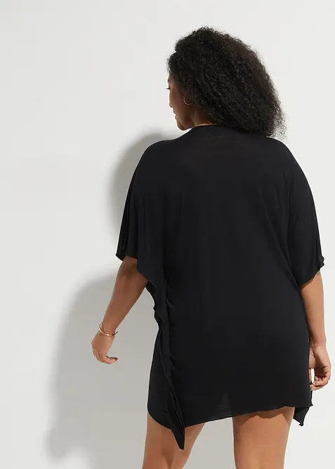 Průhledná plážová tunika z viskózy, bonprix