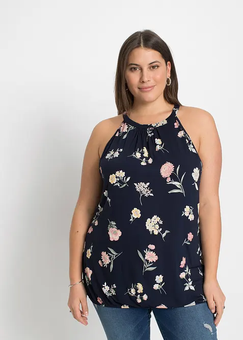 Top z viskózové směsi, bonprix