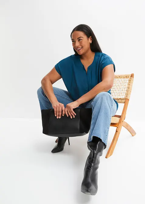 Tuniková halenka z čisté viskózy, bonprix