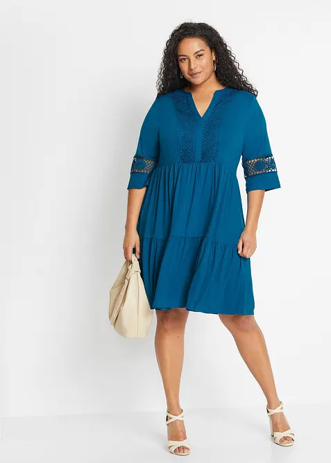 Tunikov&eacute; &scaron;aty z měkk&eacute; visk&oacute;zy, bonprix