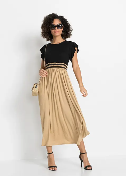 Žerzejové šaty z viskózy, bonprix