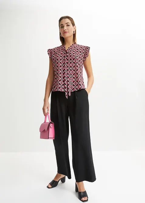 Halenkov&yacute; top s potiskem, bonprix