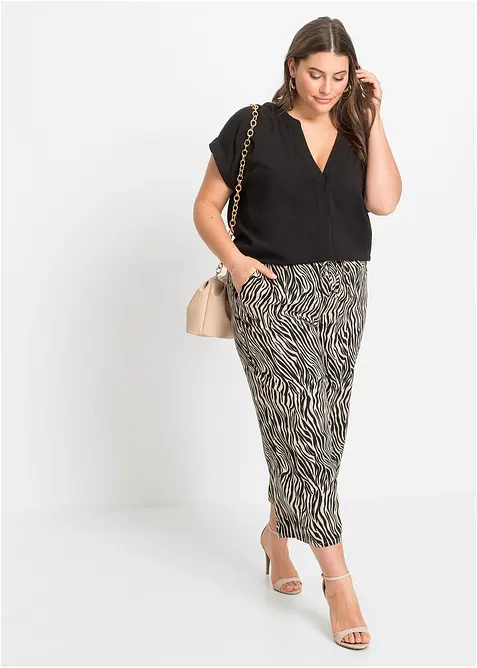 Tunikov&aacute; halenka z čist&eacute; visk&oacute;zy, bonprix