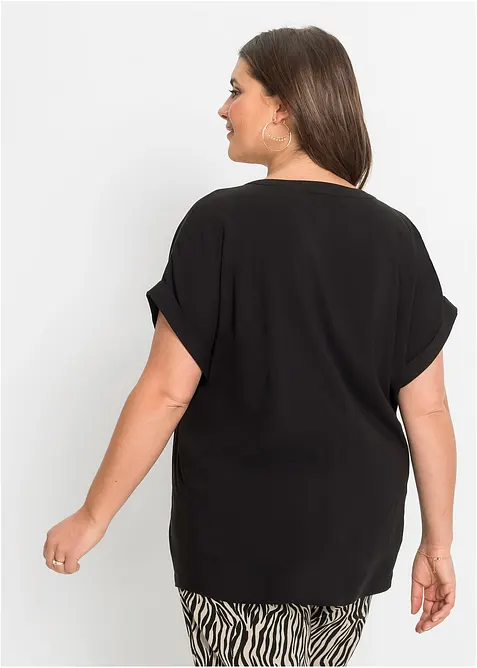 Tunikov&aacute; halenka z čist&eacute; visk&oacute;zy, bonprix