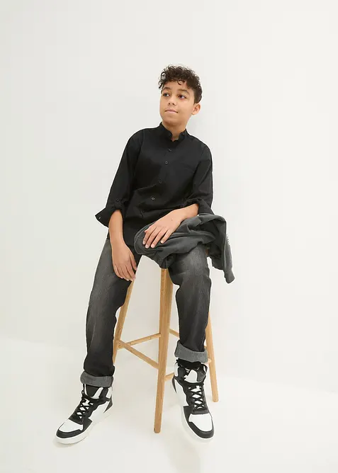 Ko&scaron;ile s dlouh&yacute;mi ohrnovac&iacute;mi ruk&aacute;vy, z čist&eacute; bavlny, bonprix