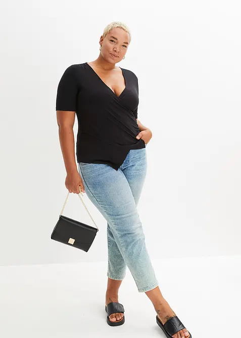 Tričko z měkké viskózové směsi, bonprix