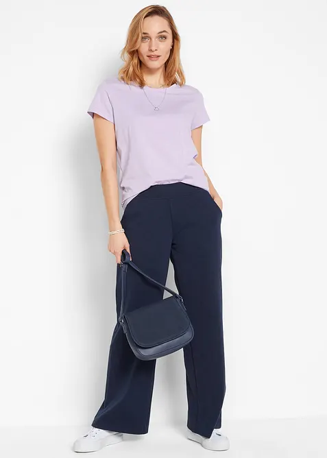 Tričko s kulat&yacute;m v&yacute;střihem (5 ks v balen&iacute;), bonprix