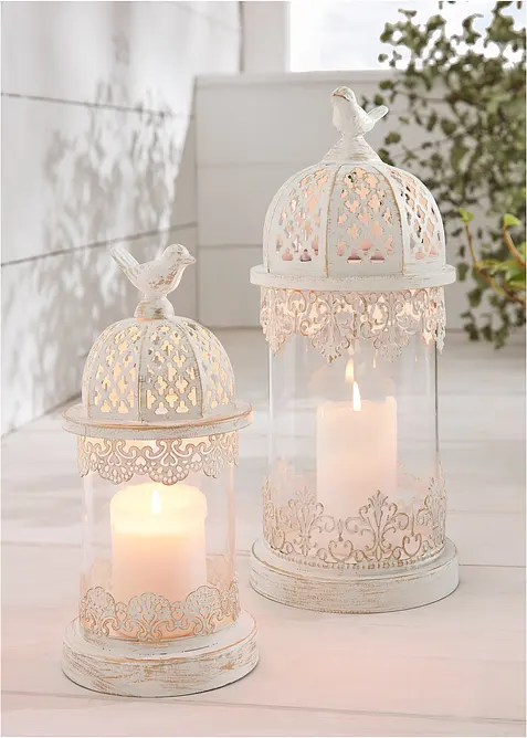 Zahradn&iacute; lucerna se sklem (2 ks v balen&iacute;), bonprix