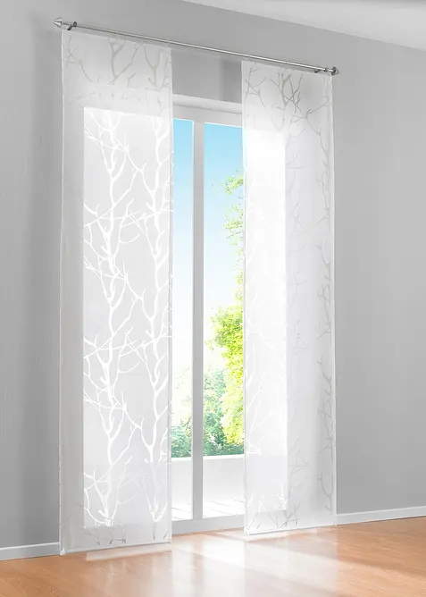 Japonská stěna s vypalovaným vzorem (1 ks), bonprix