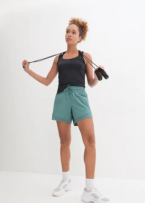 Funkční šortky s kapsou na mobil, bonprix