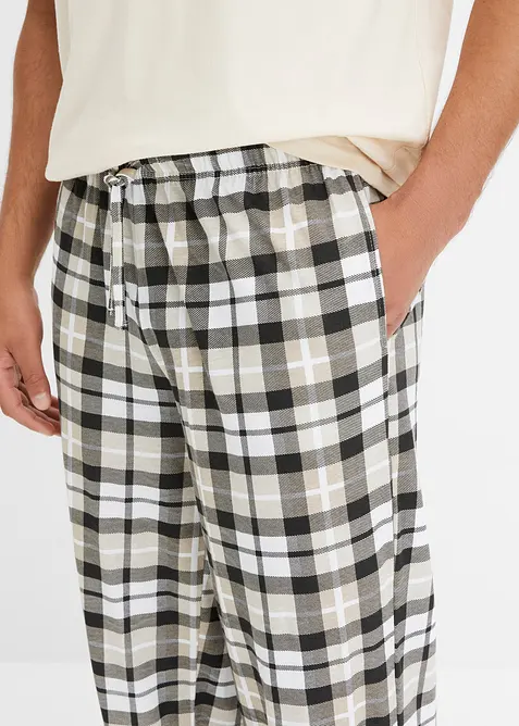 Pyžamo s kr&aacute;tk&yacute;m ruk&aacute;vem, z organick&eacute; bavlny, bonprix