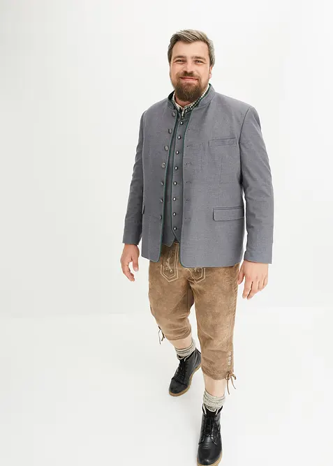 Krojov&eacute; sako ve vlněn&eacute;m vzhledu, bonprix