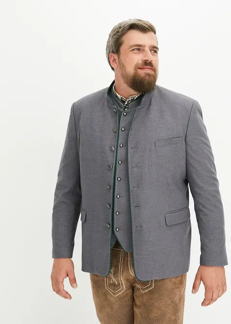 Krojov&eacute; sako ve vlněn&eacute;m vzhledu, bonprix