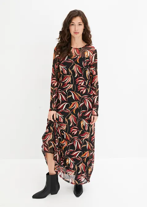 Šaty ze síťoviny, bonprix