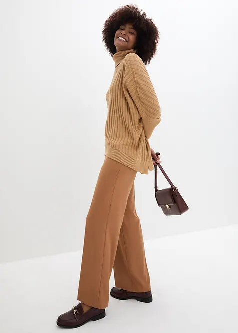 Oversize svetr ve stylu ponča, bonprix