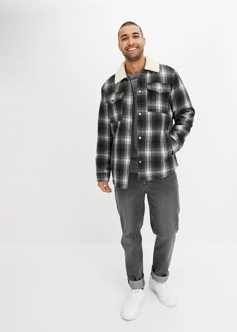 Ko&scaron;ilov&aacute; bunda s medv&iacute;dkov&yacute;m l&iacute;mcem, bonprix