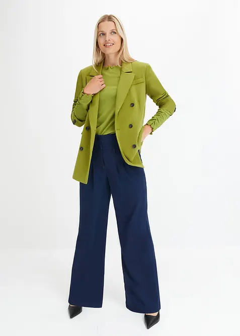 Zvonové kalhoty, High Waist, bonprix