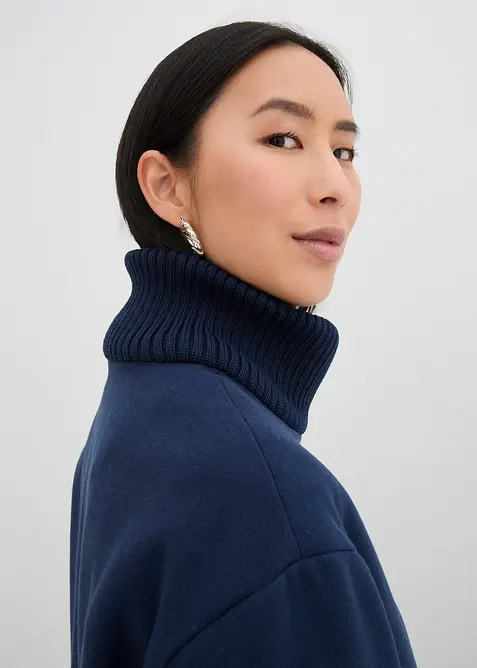 Kr&aacute;tk&yacute; kab&aacute;t ve vlněn&eacute;m vzhledu, bonprix