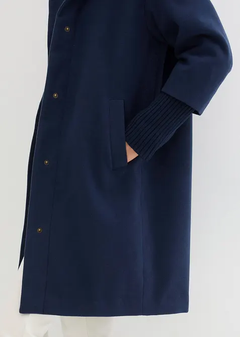 Kr&aacute;tk&yacute; kab&aacute;t ve vlněn&eacute;m vzhledu, bonprix