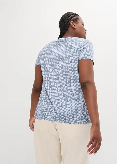 Tričko s gumou, kr&aacute;tk&yacute; ruk&aacute;v, bonprix