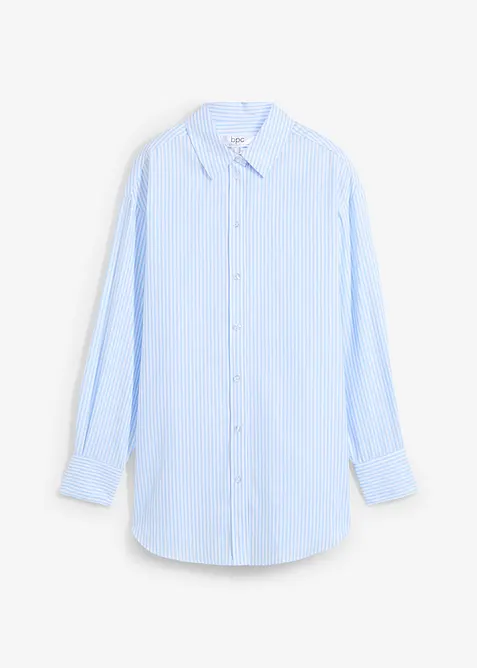 Košilová halenka z čisté bavlny, bonprix